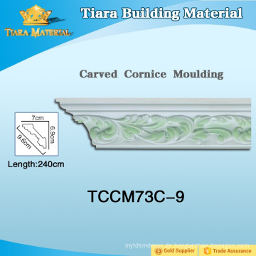 Tiara Material Polyurethan dekoratives Material flexibles Kronenformteil